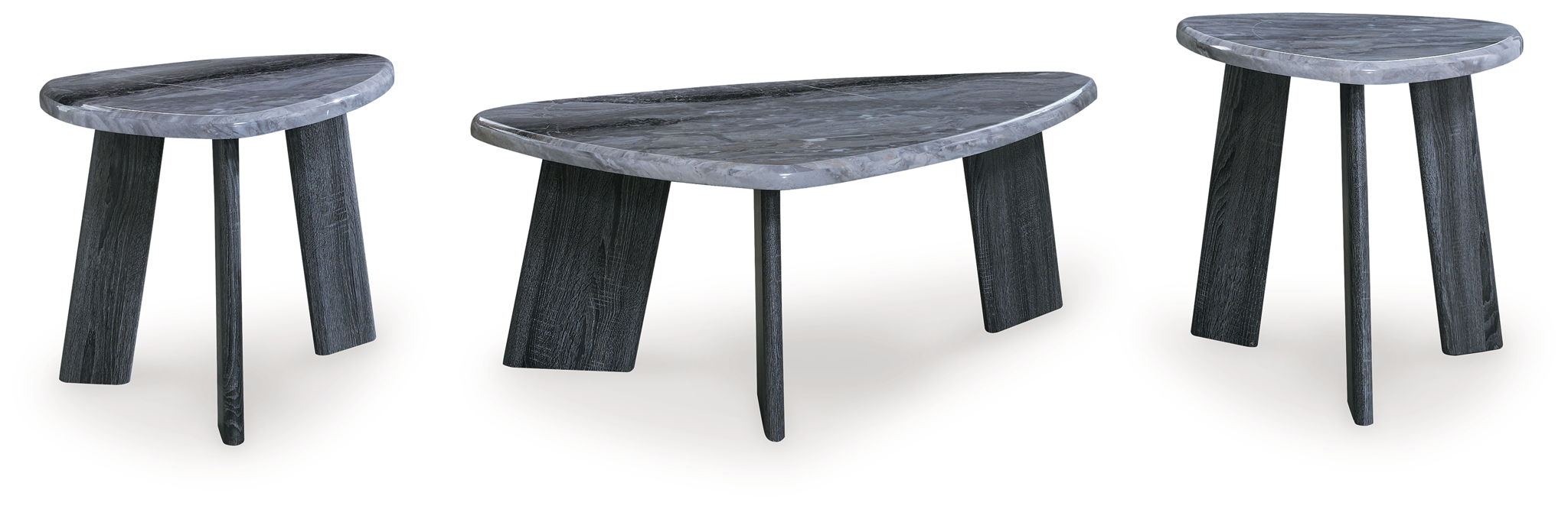Bluebond - Tables d'appoint (Lot de 3) - Gris