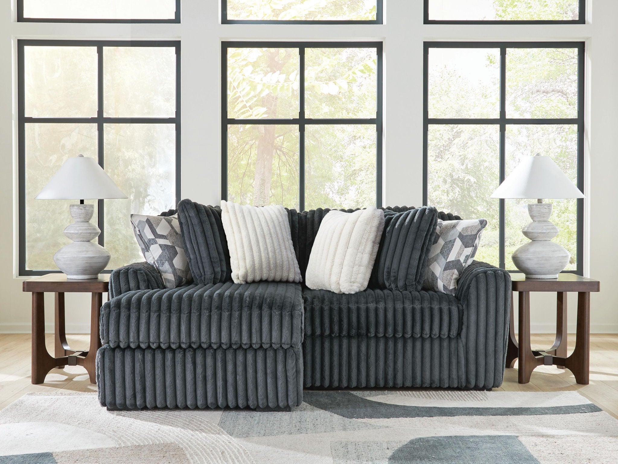 Midnight-Madness - Sectional - Gunmetal