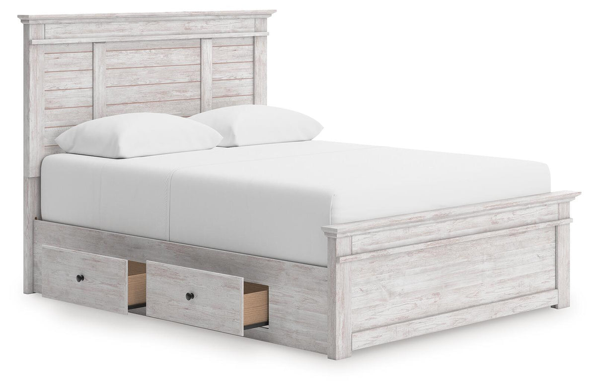 Makidern - Lit de rangement avec 2 tiroirs de rangement sous le lit
