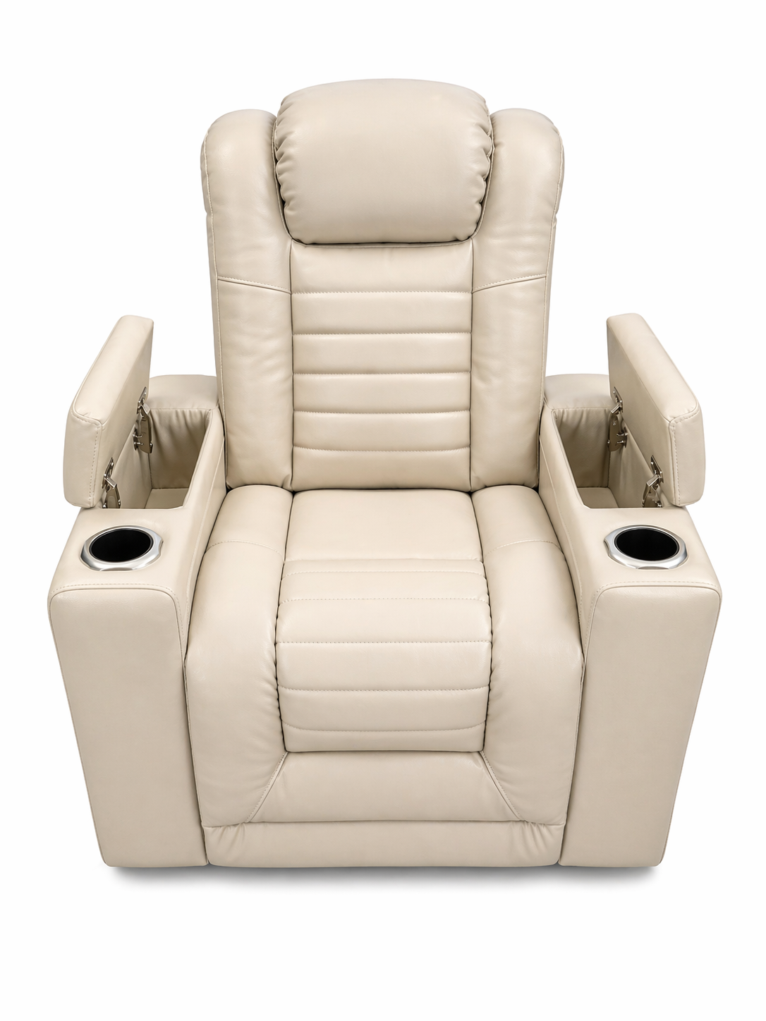 Apricot Power Reclining Console Sofa