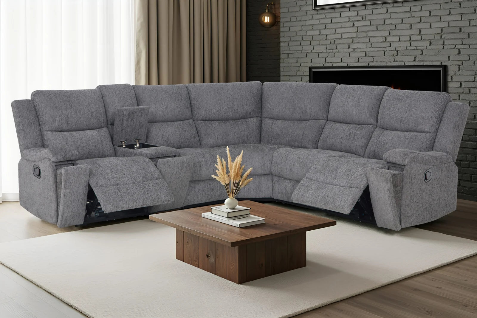 Axton Reclining Sectional