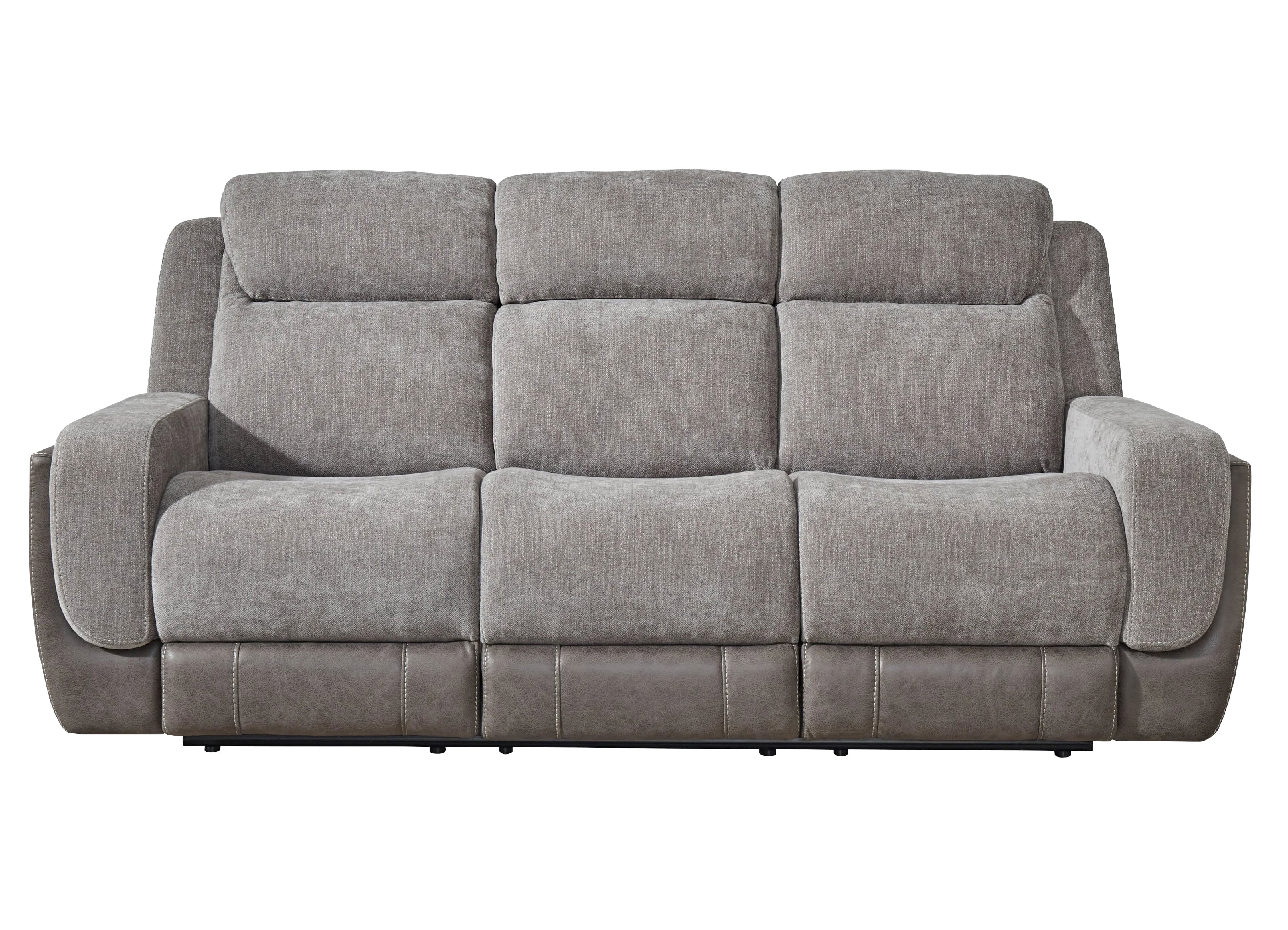 Jenner Afton Grey Power Reclining Sofa Set
