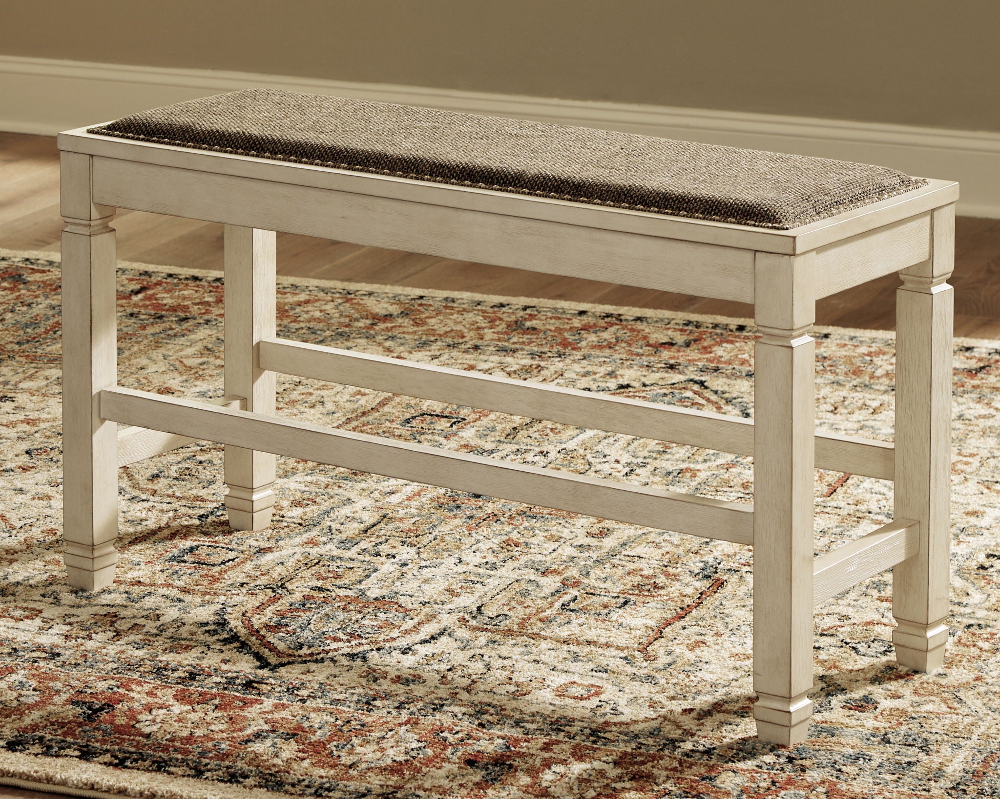 Bolanburg - Banc Rembourré DBL Comptoir - Beige