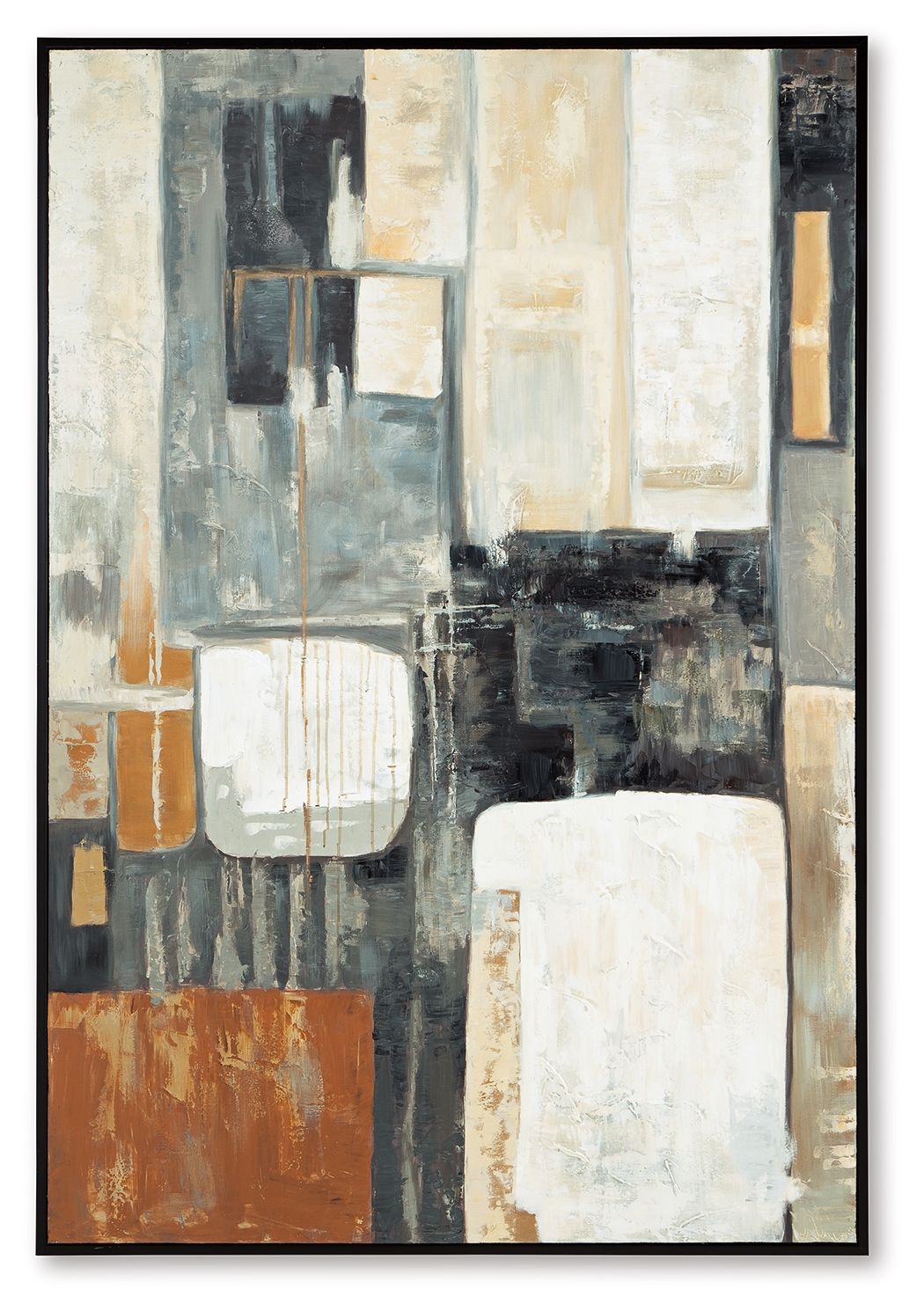 Howford - Décoration murale - Marron / Noir / Gris