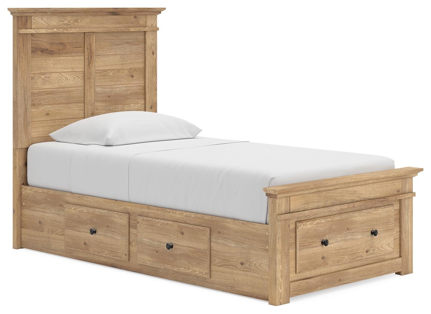 Makidern - Lit de rangement avec 2 tiroirs de rangement sous le lit