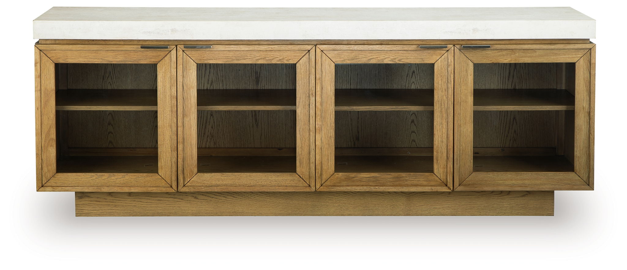 Adanworth - Meuble d'appoint - Brun clair / Gris