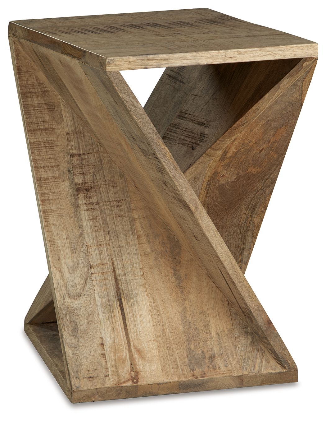 Zalemont - Accent Table - Distressed Brown