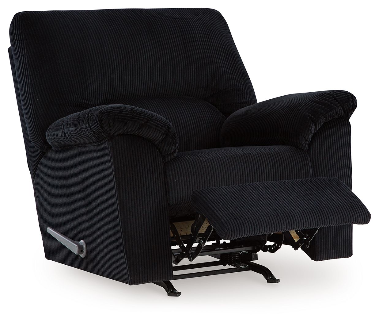 Simplejoy - Fauteuil inclinable à bascule - Tissu - Onyx
