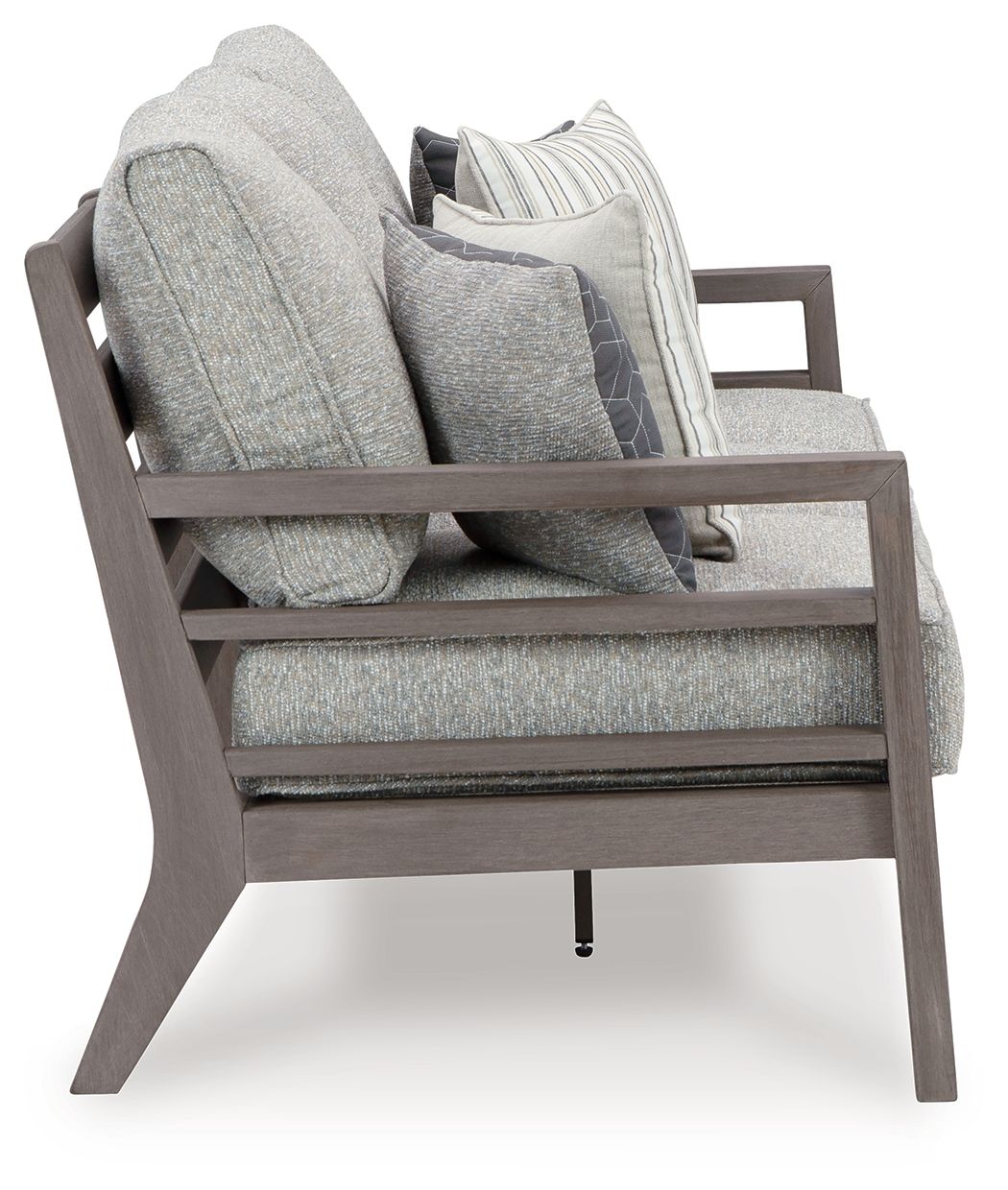 Grange Hillside - Canapé avec coussin - Gris / Marron