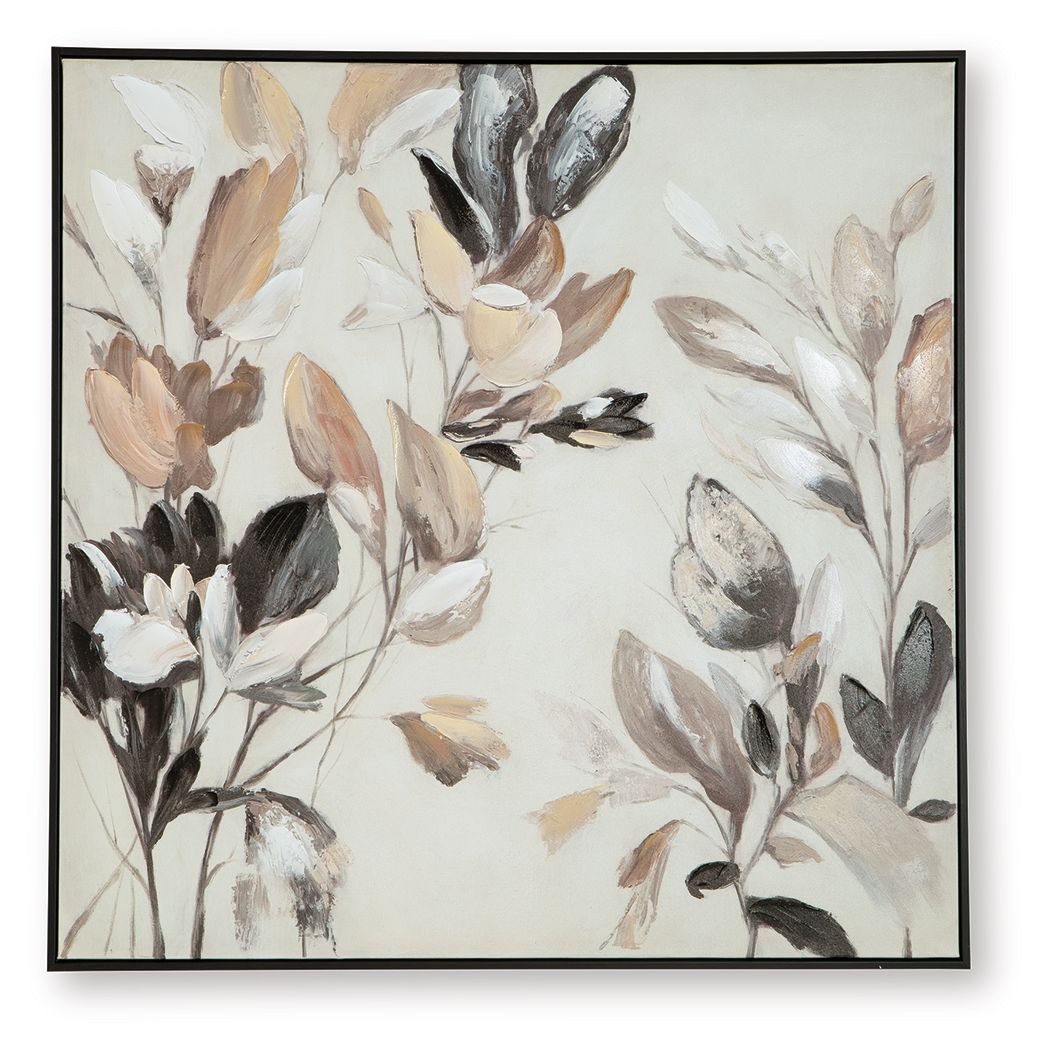 Trulow - Décor mural - Beige / Marron / Noir