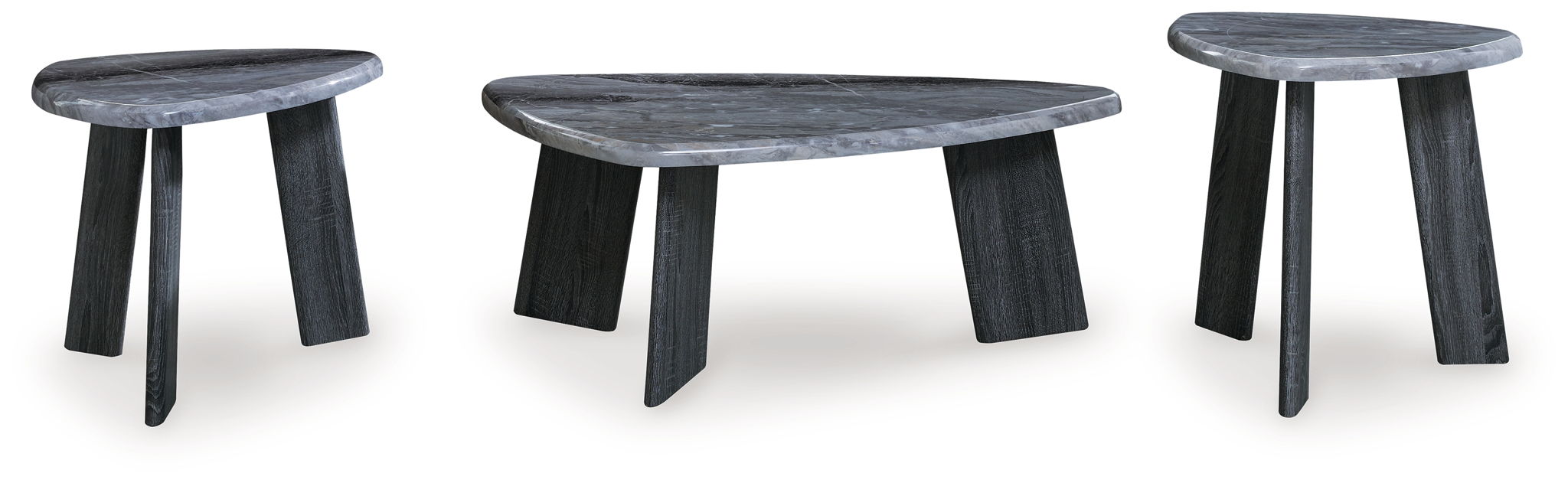 Bluebond - Tables d'appoint (Lot de 3) - Gris