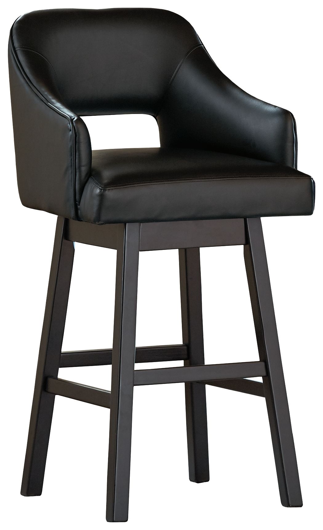 Tallenger - Tabouret de bar rembourré pivotant (Lot de 2)