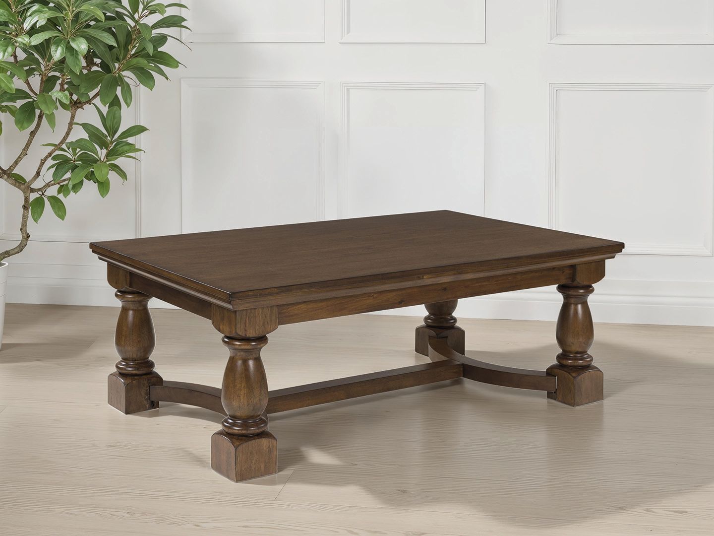 Sturlayne - Table basse rectangulaire - Brun