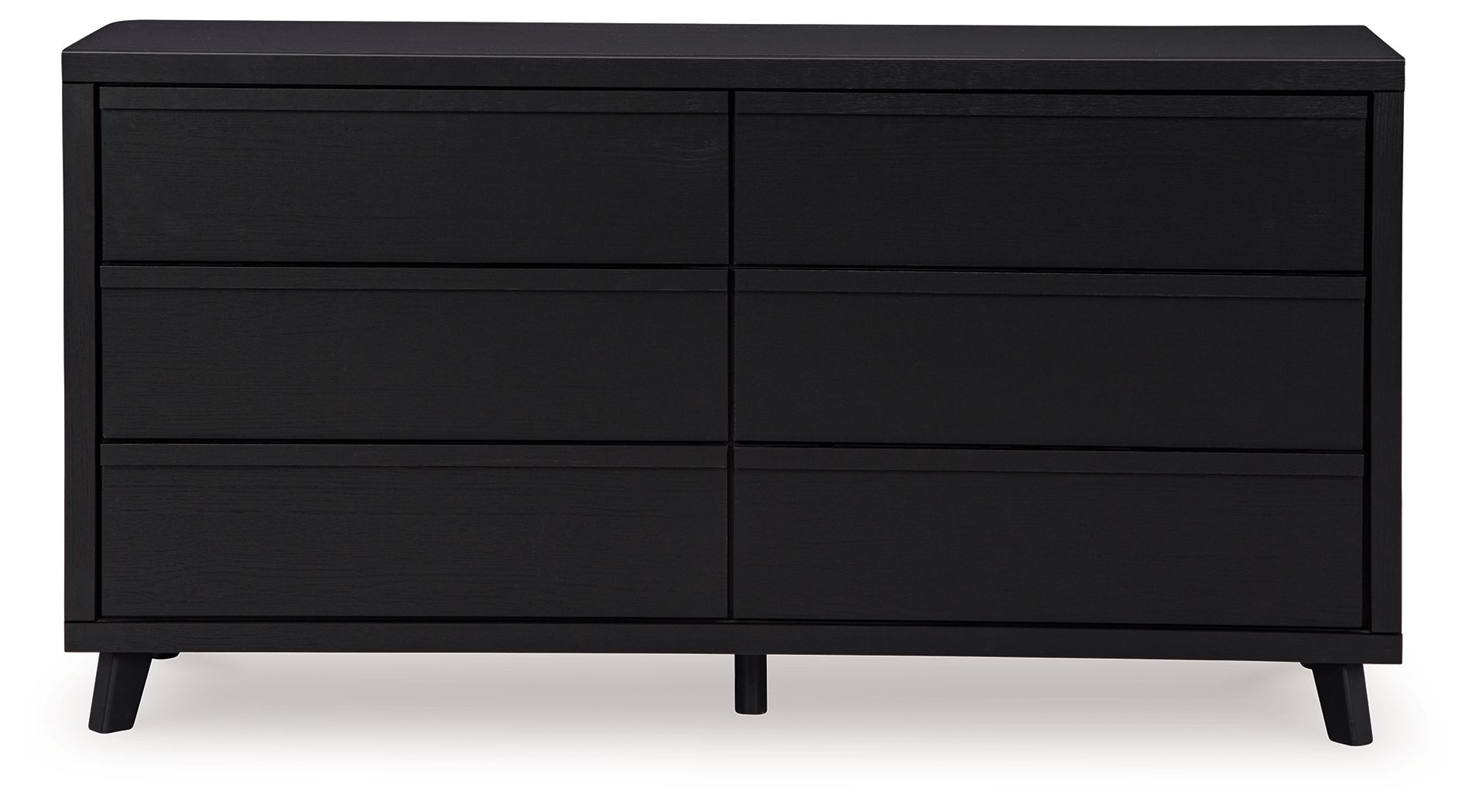 Danziar - Commode à six tiroirs - Noir