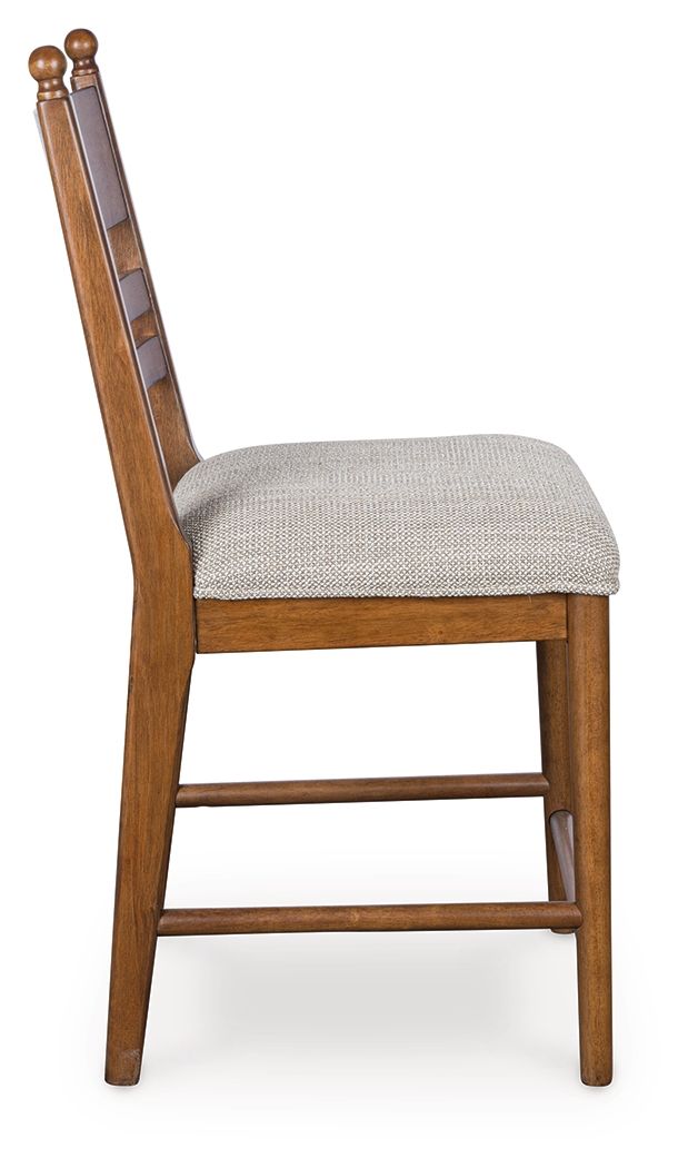 Greddinton - Tabourets de bar rembourrés (lot de 2)