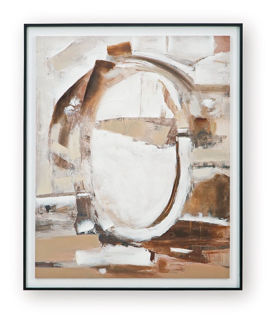 Bradlow - Art mural - Marron / Blanc / Noir