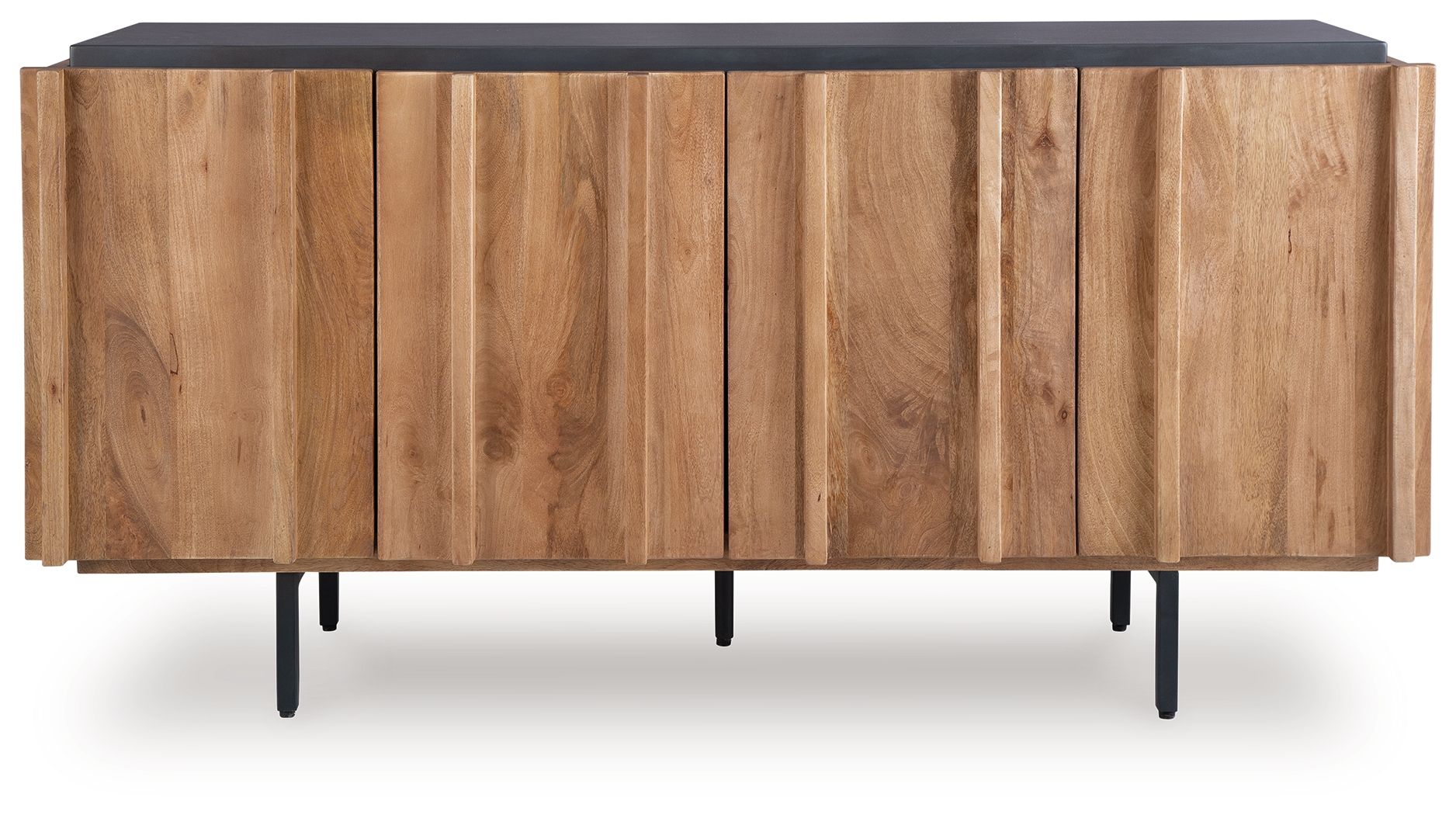 Quintavious - Meuble d'appoint - Brun / Anthracite