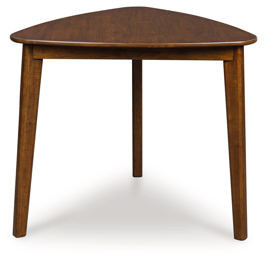 Tameride - Table de salle à manger Triangle - Marron