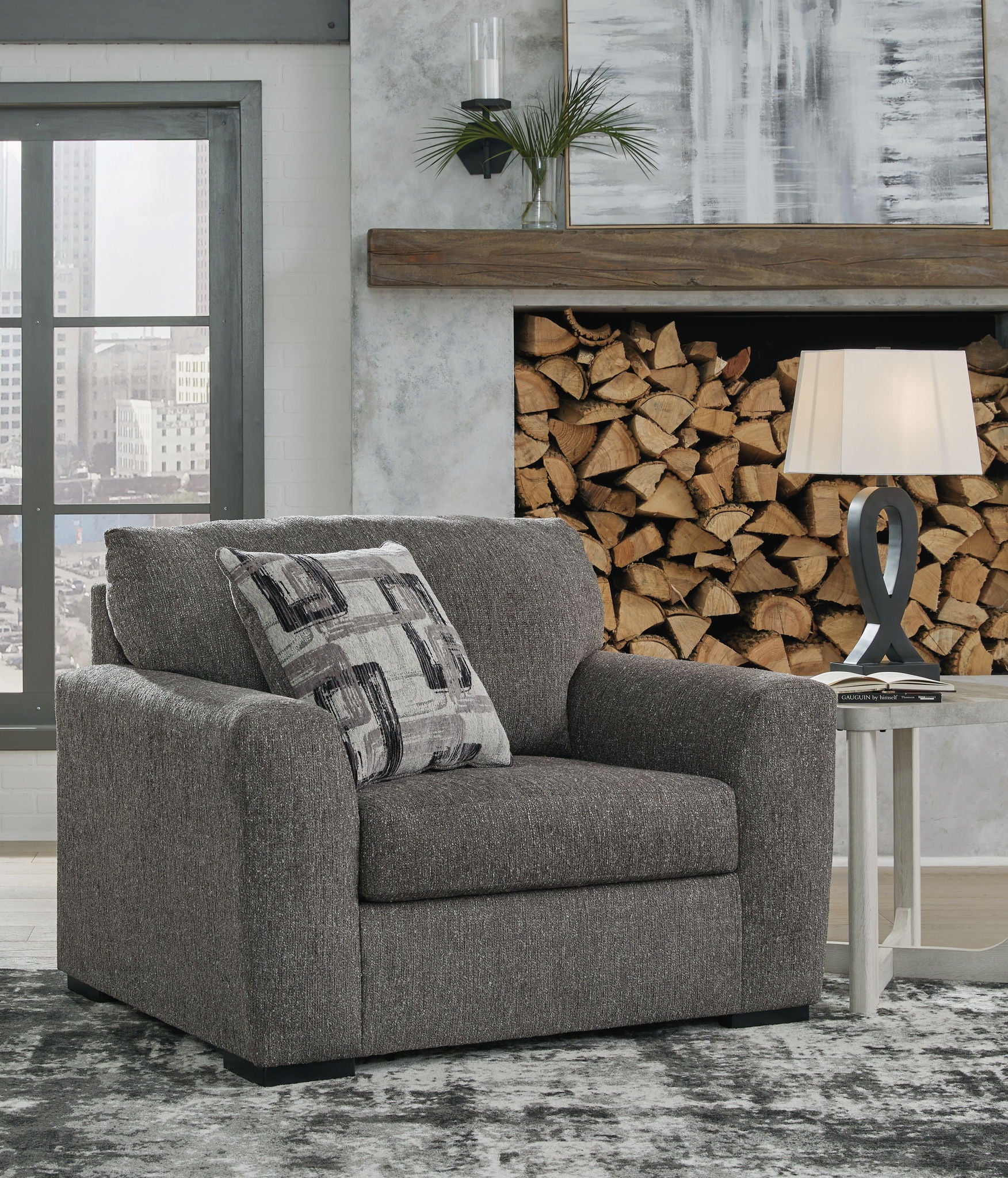 Gardiner - Fauteuil Une Place Et Demie - Étain
