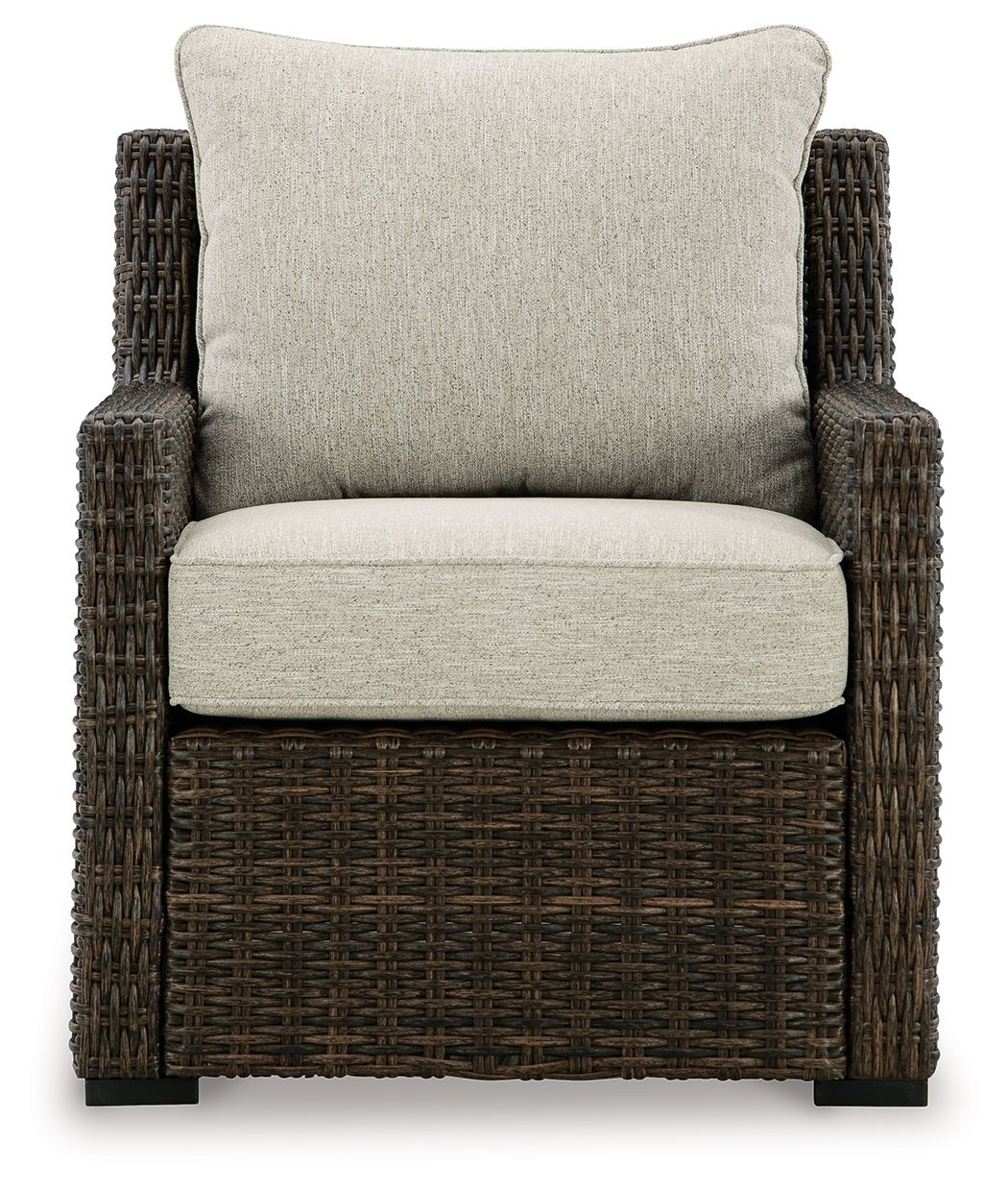 Brook Ranch - Chaise longue avec coussin - Marron