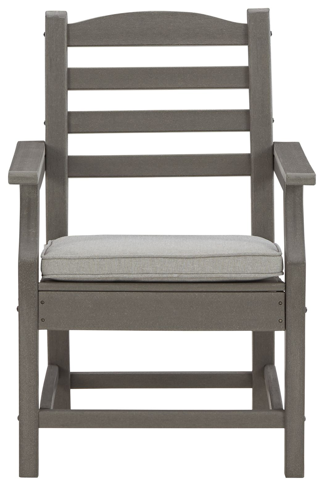 Visola - Fauteuil avec coussin (Lot de 2) - Gris
