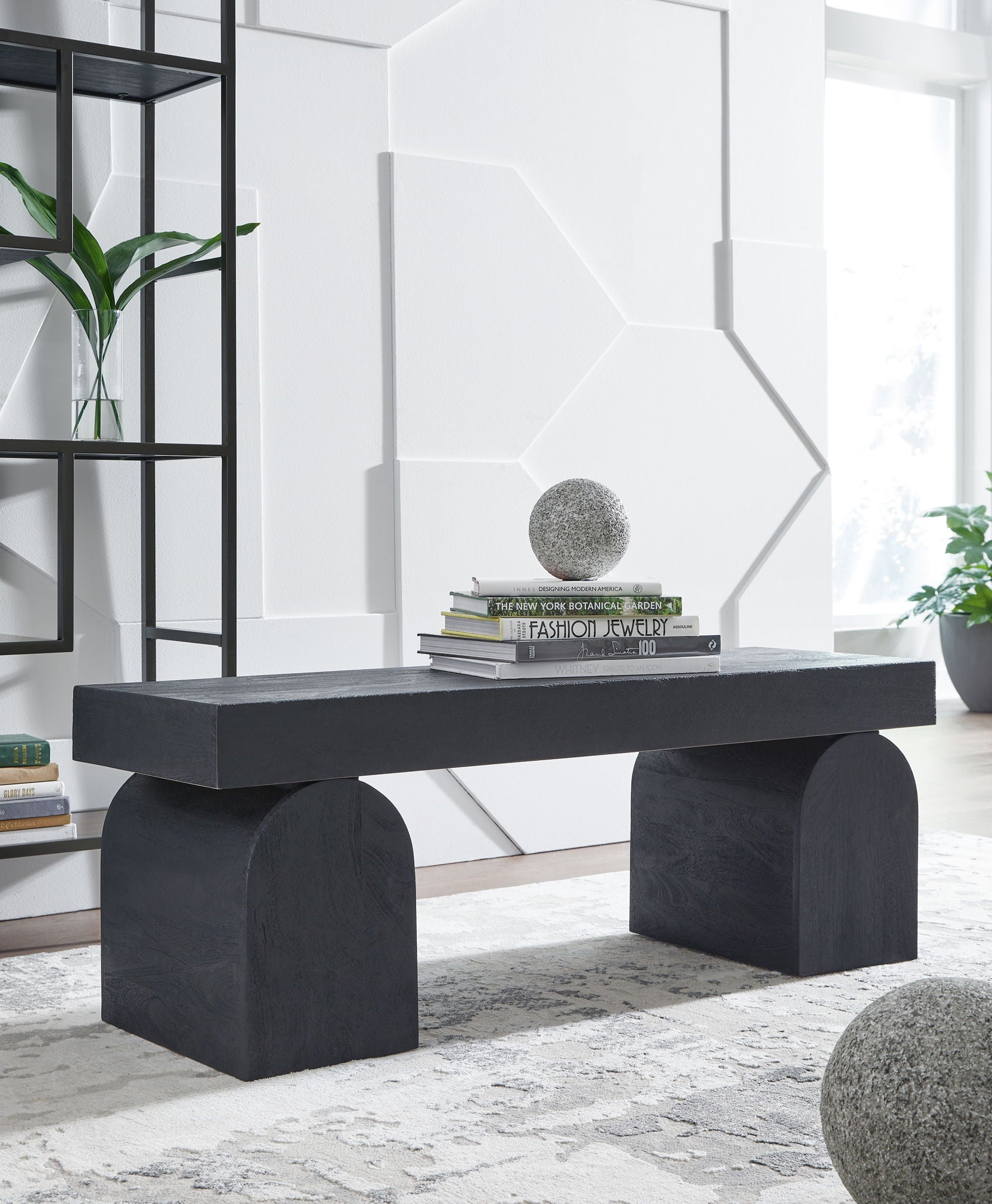HoLGrove - Banc d'appoint - Noir