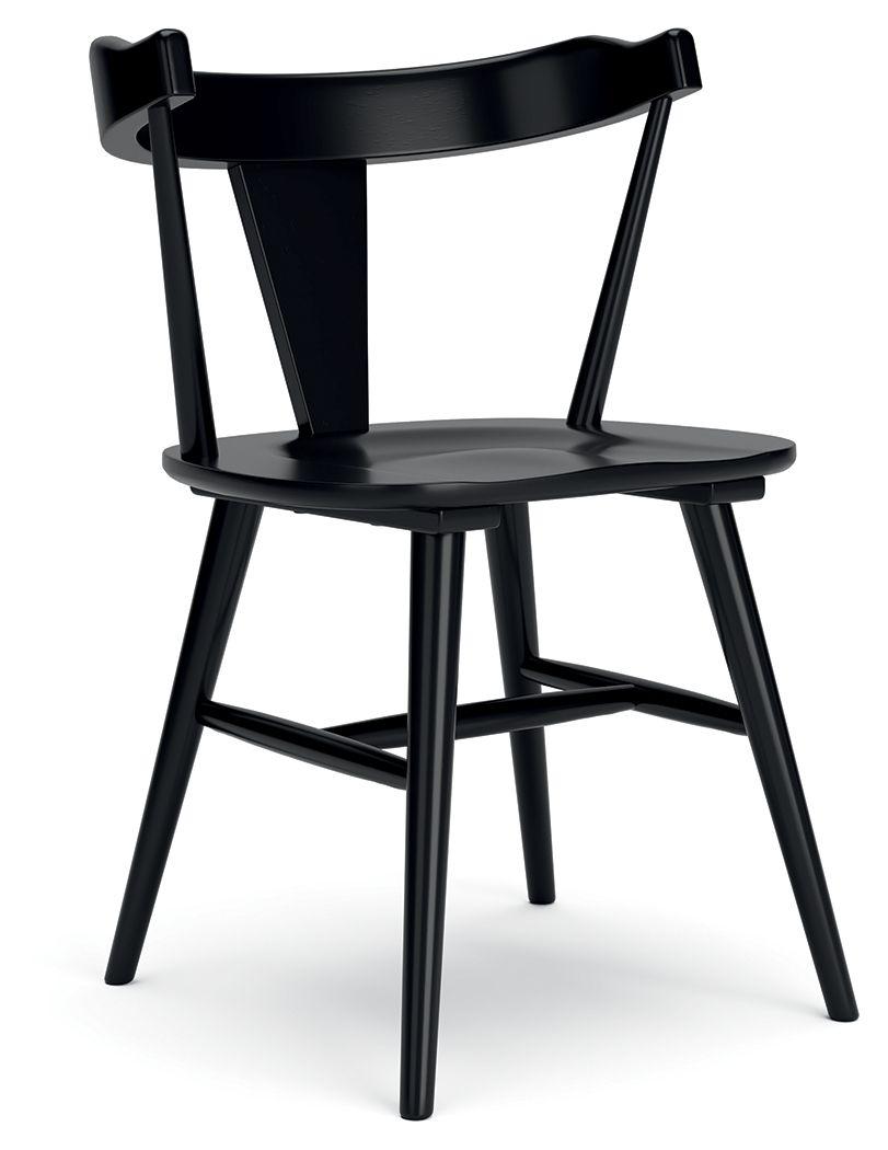 Gretlynn - Chaise de salle à manger (lot de 2) - Noir