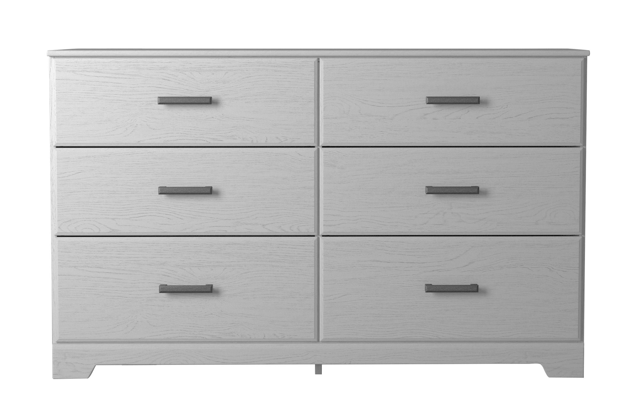 Stelsie - Commode six tiroirs - Blanc
