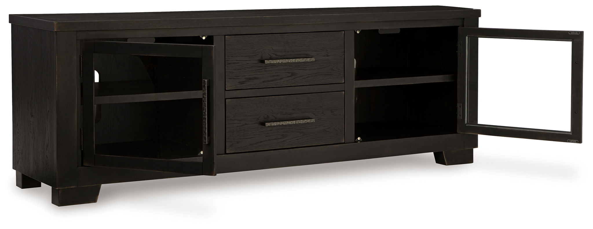 Galliden - Extra Large TV Stand - Black