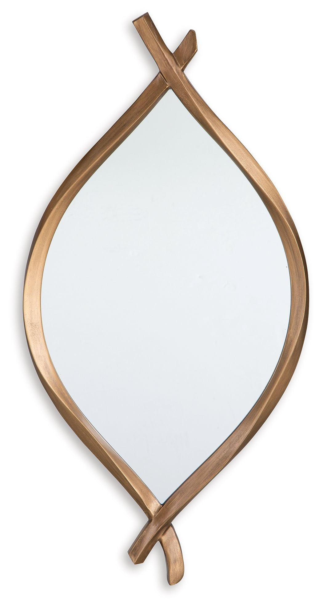 Bartner - Miroir d'appoint - Finition or antique