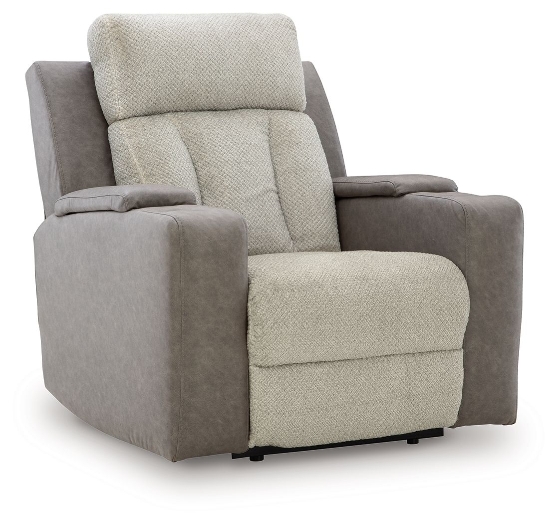 WhipLash - Fauteuil inclinable électrique avec appui-tête réglable - Sisal