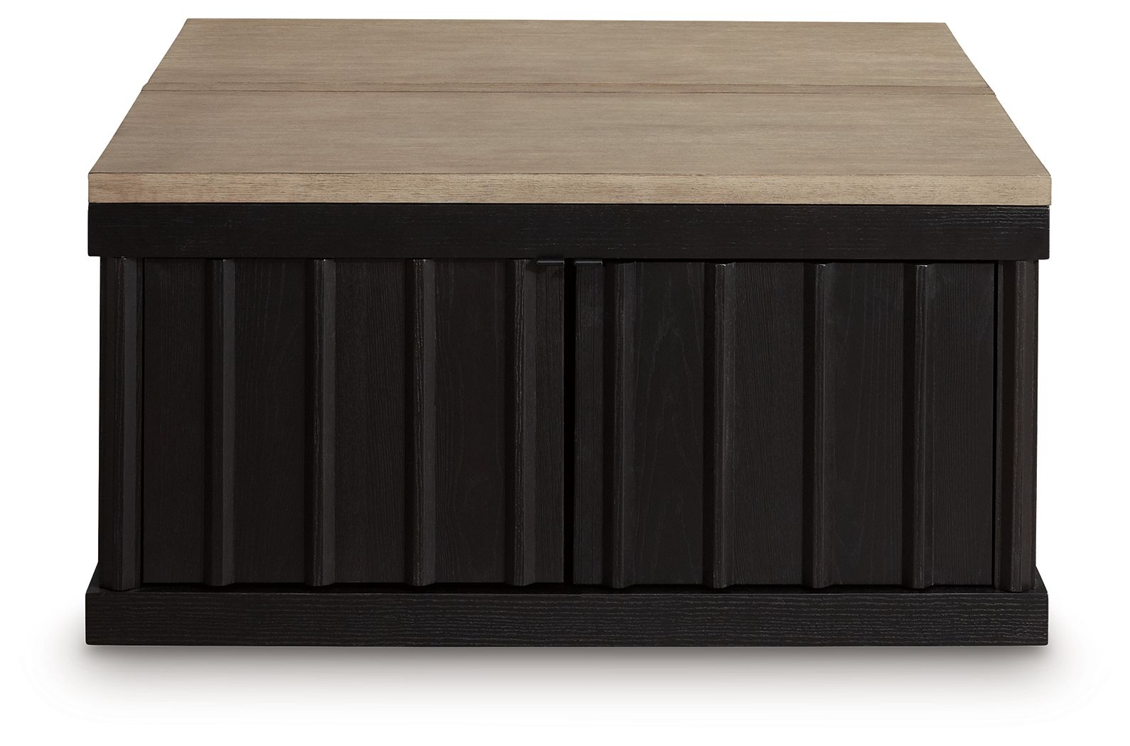 Rylandyn - Table basse relevable - Noir / Marron clair