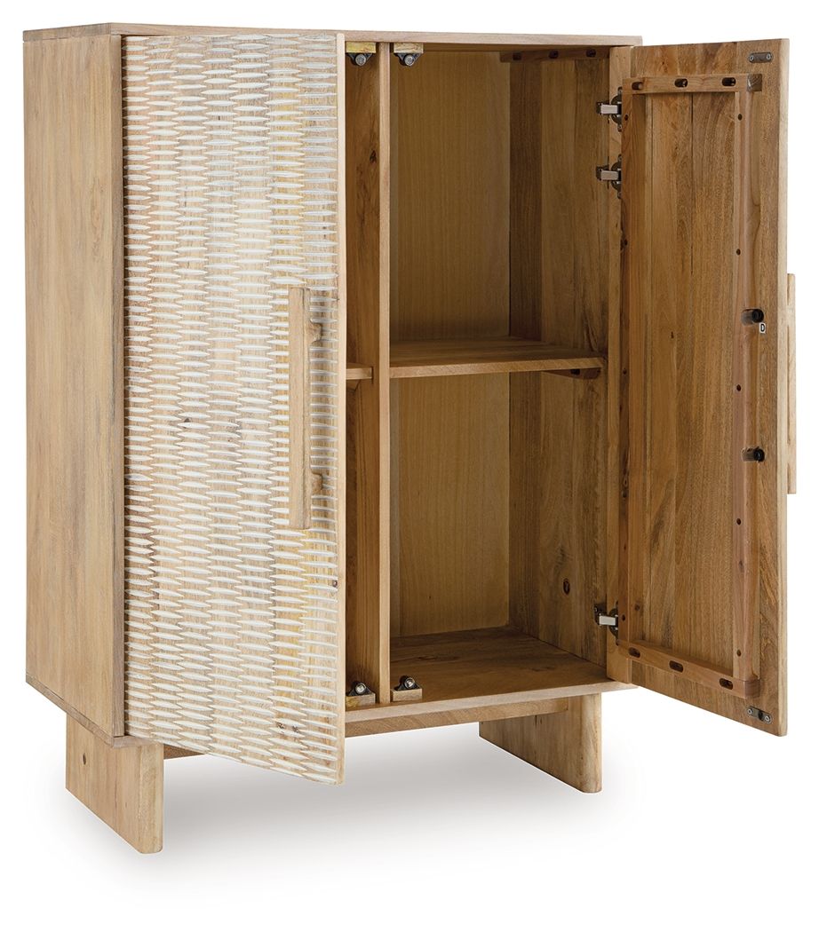 Dallinbury – Meuble d'appoint – Naturel / Blanchi