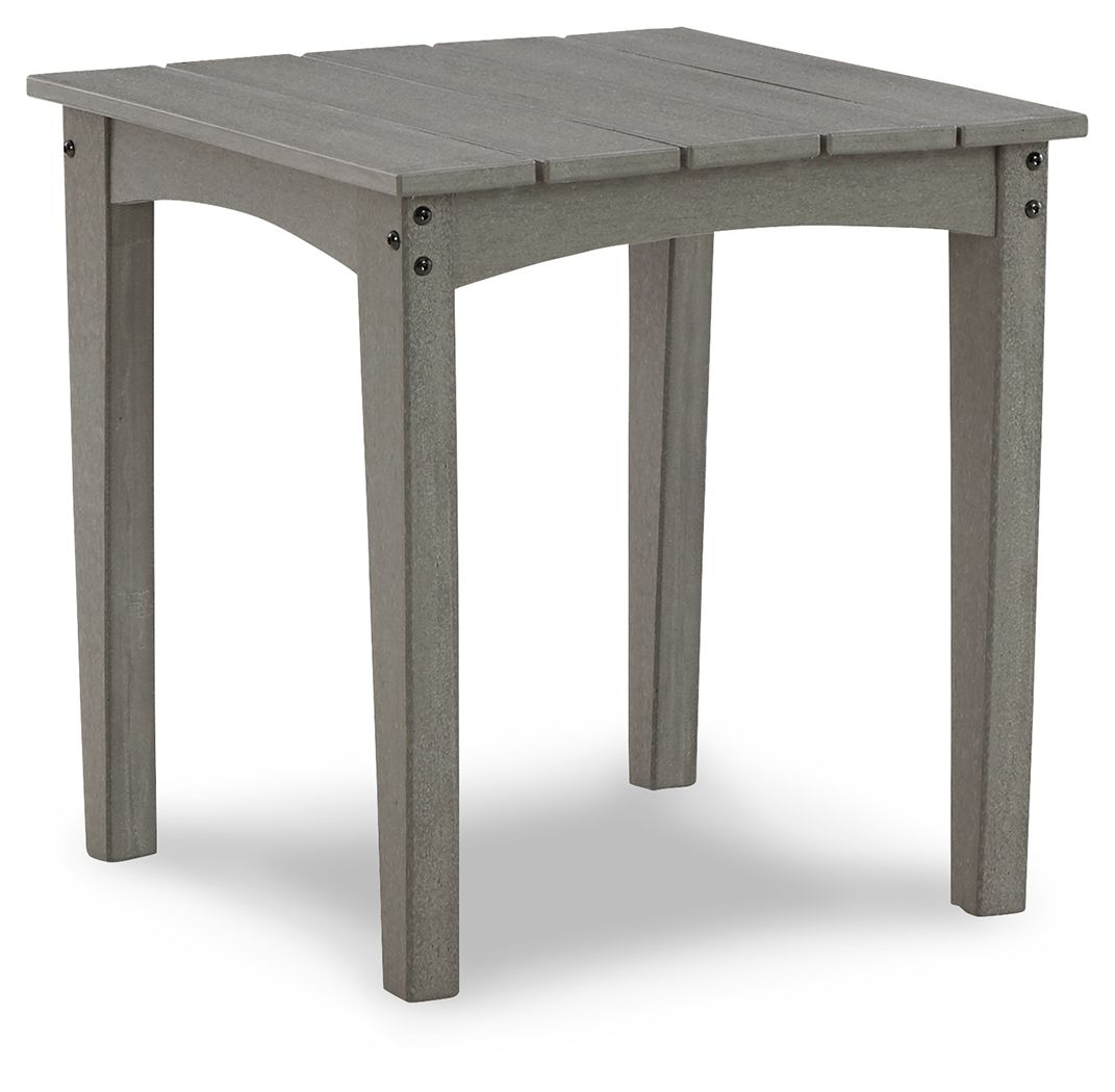 Visola - Table d'appoint carrée - Gris