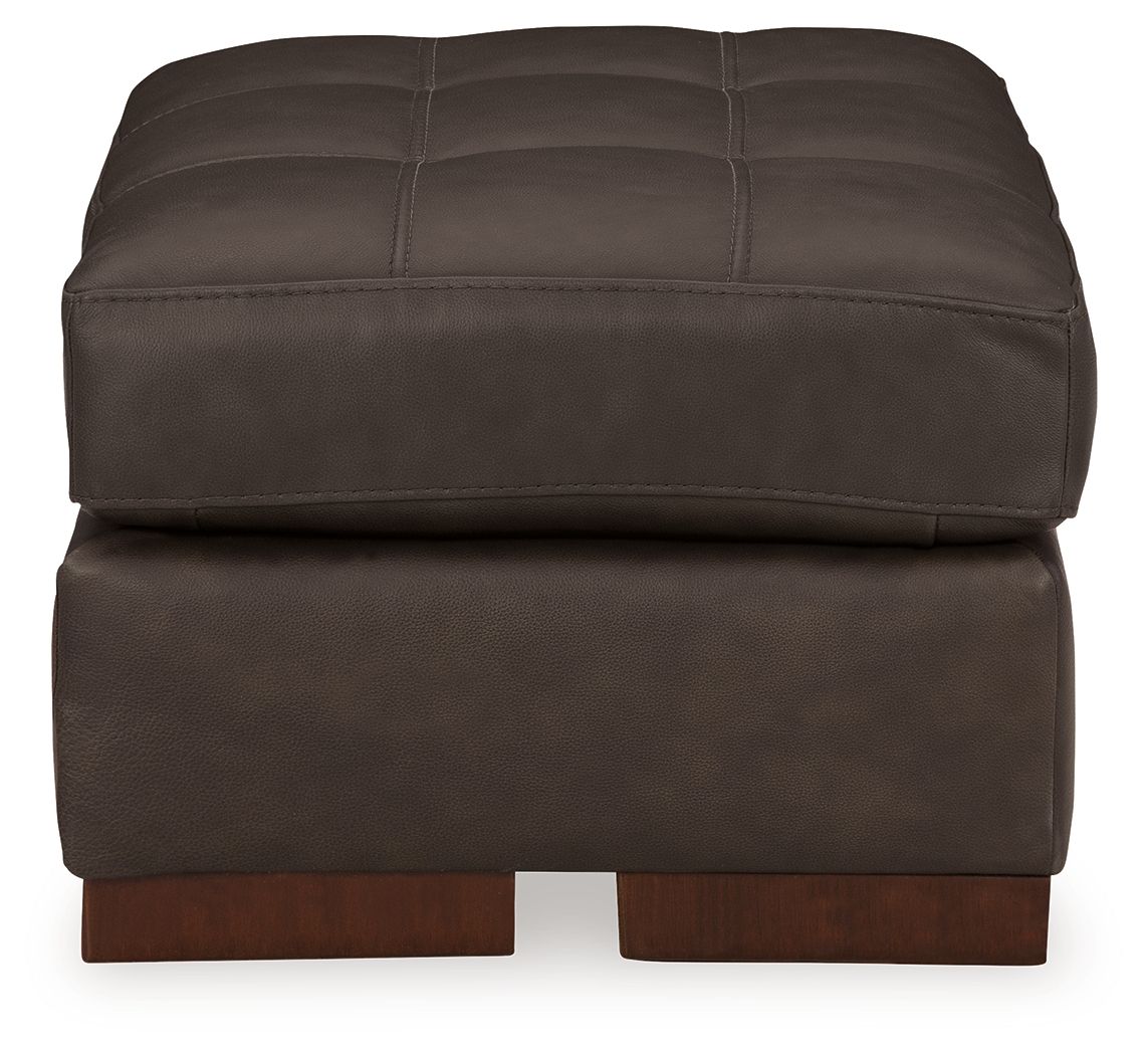 Luigi - Ottoman - Cuir et Simili - Thunder