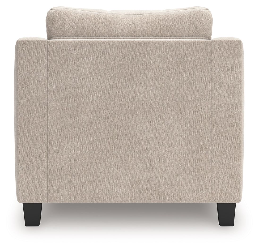 Willarae - Fauteuil Une Place et Demie - Taupe