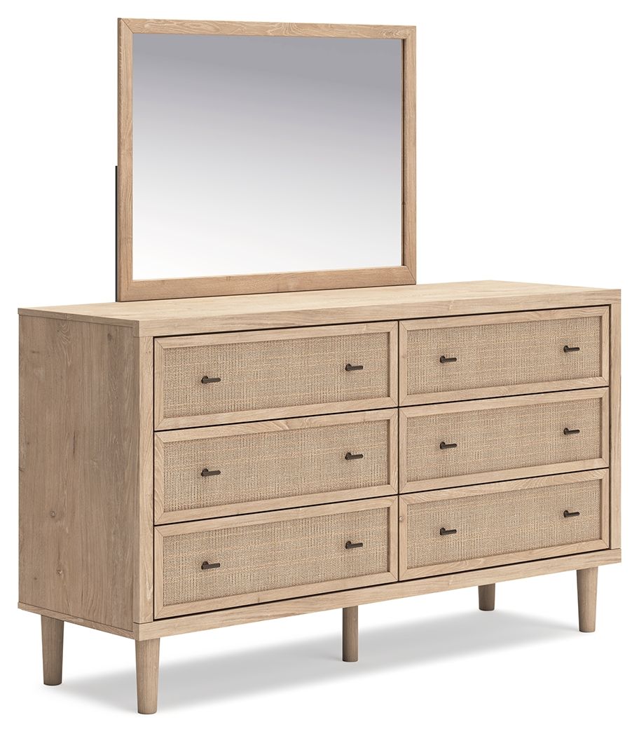 Cielden - Commode et miroir - Deux tons