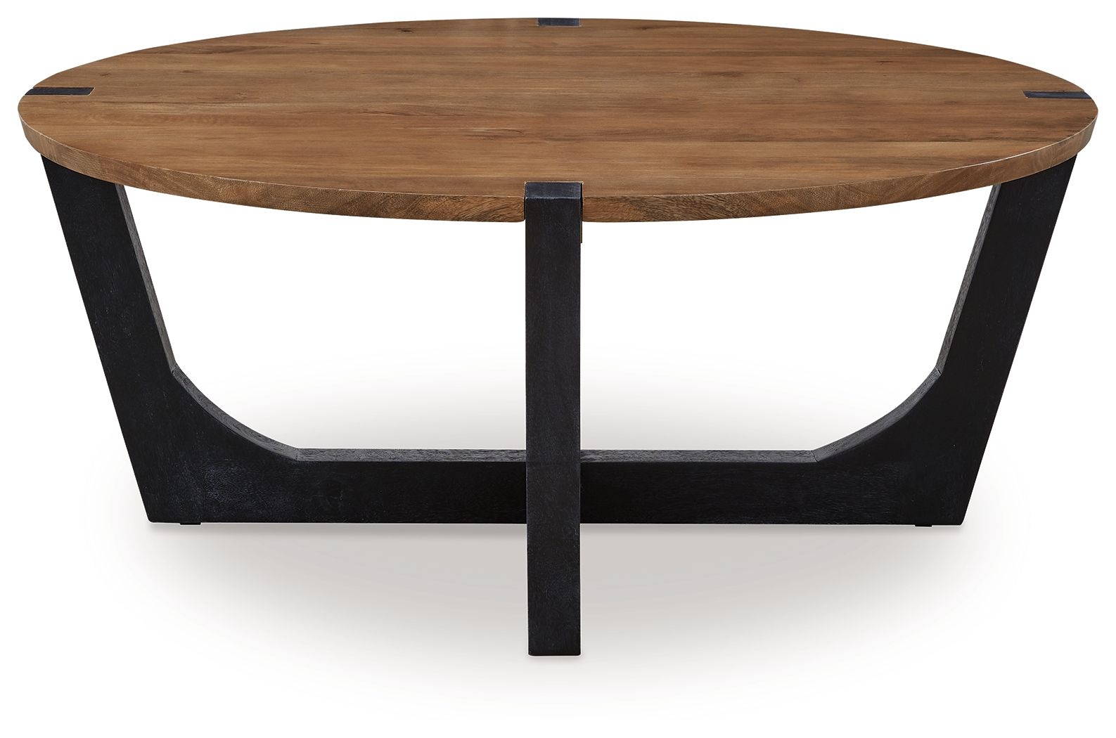 Hanneforth - Table Basse Ronde - Marron
