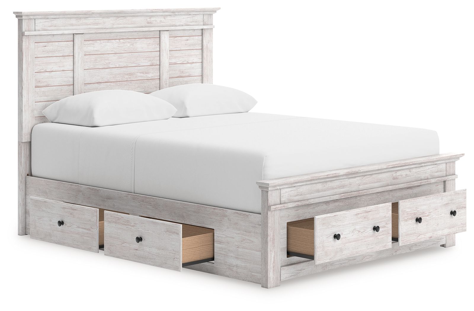 Makidern - Lit de rangement avec 2 tiroirs de rangement sous le lit