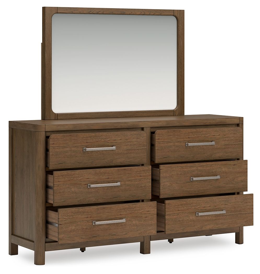 Cabalynn - Commode et miroir - Marron clair