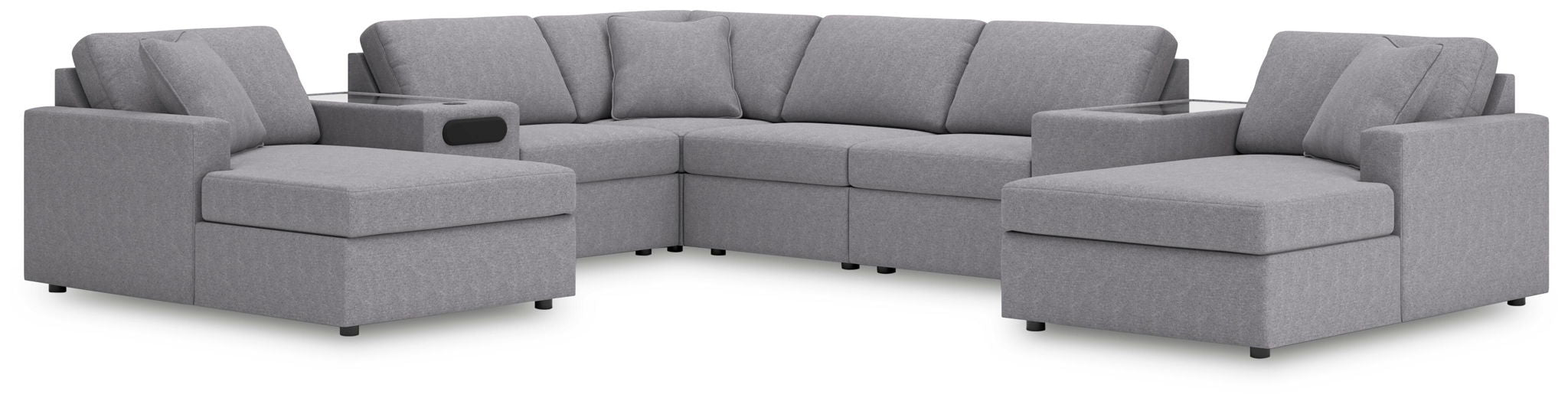 Modmax - U-Shaped Sectional - Granite