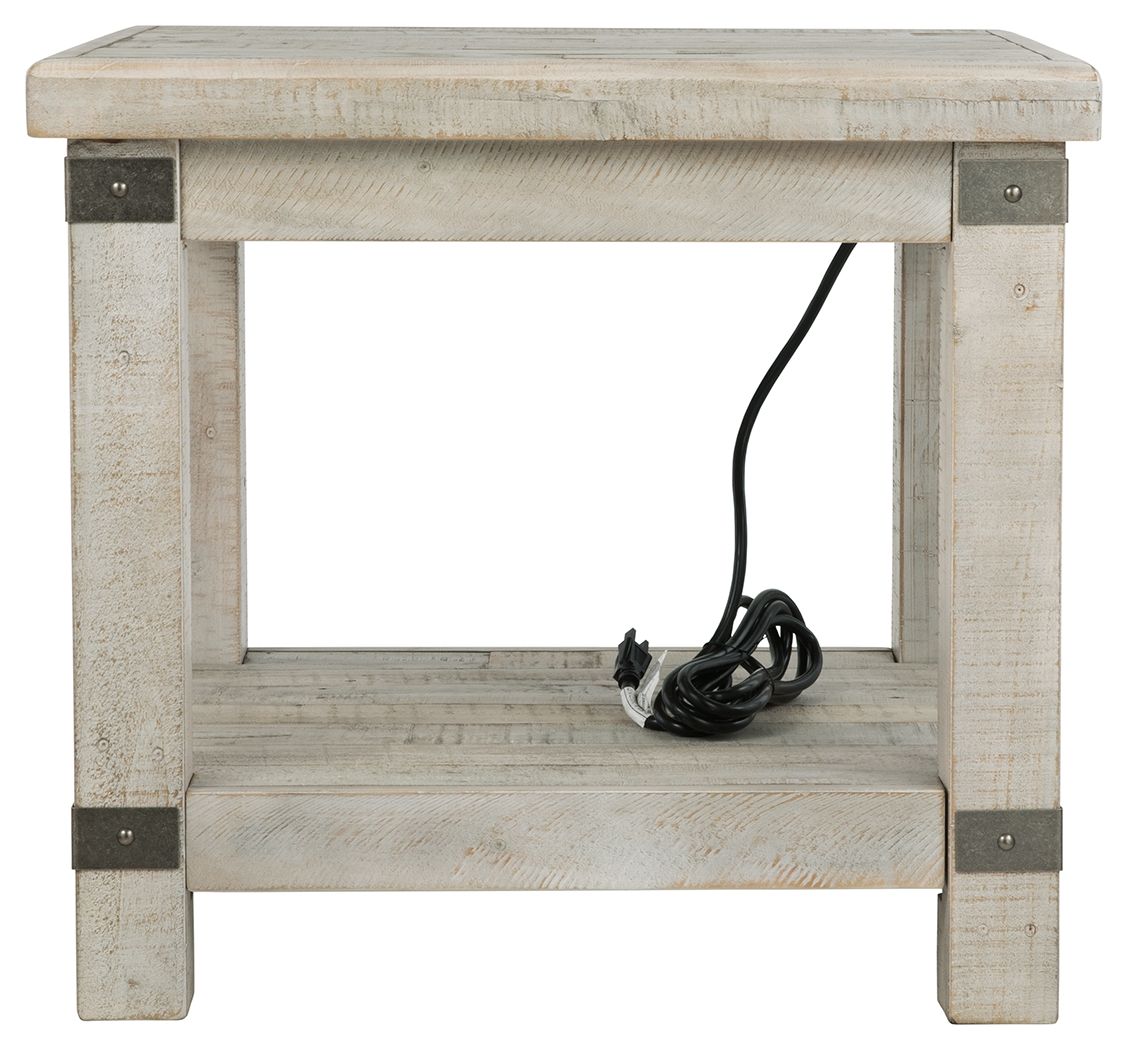 Carynhurst - Table d'appoint rectangulaire - Gris délavé