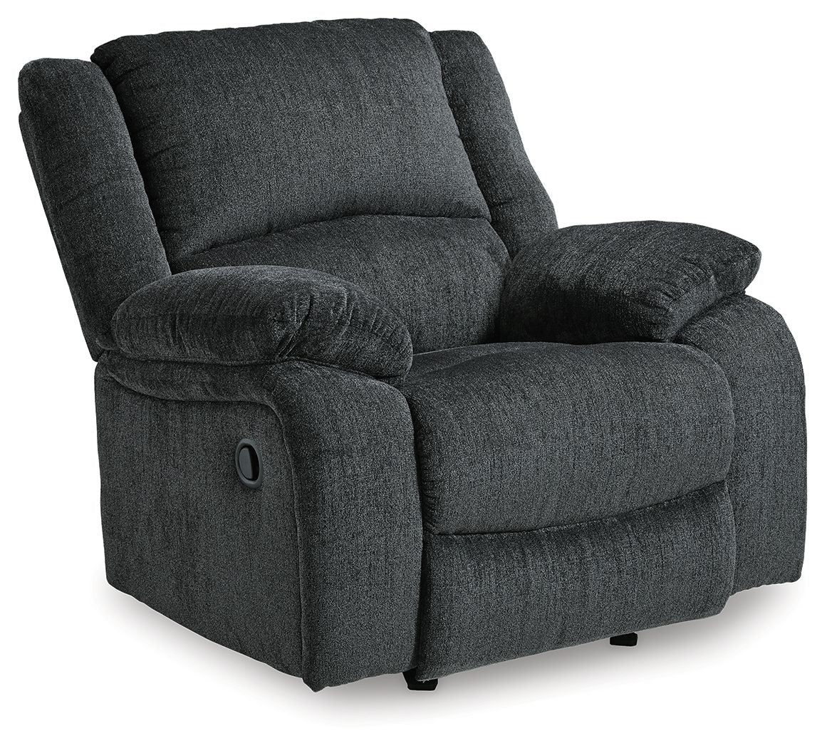 Draycoll - Fauteuil inclinable à bascule - Tissu - Ardoise