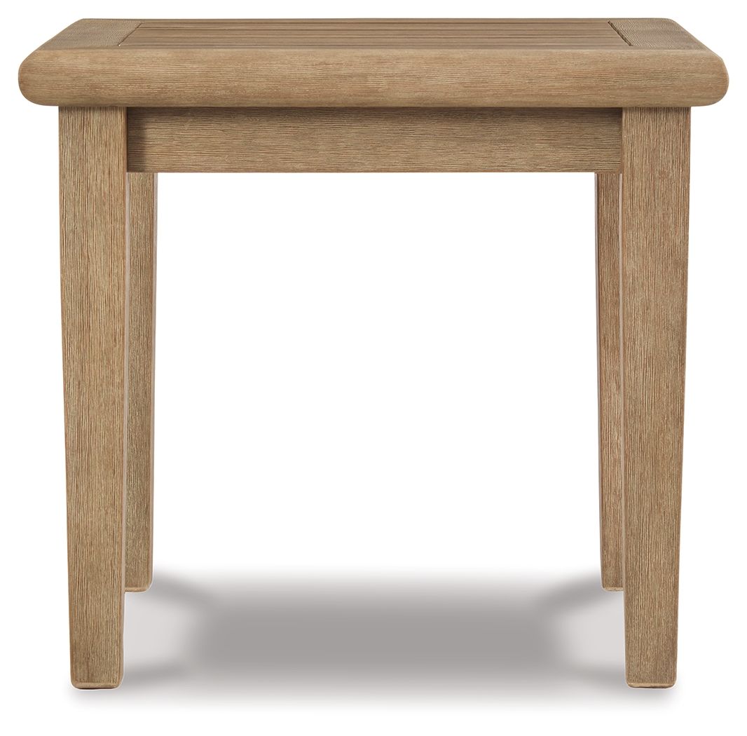 Gerianne - Table d'appoint carrée - Marron