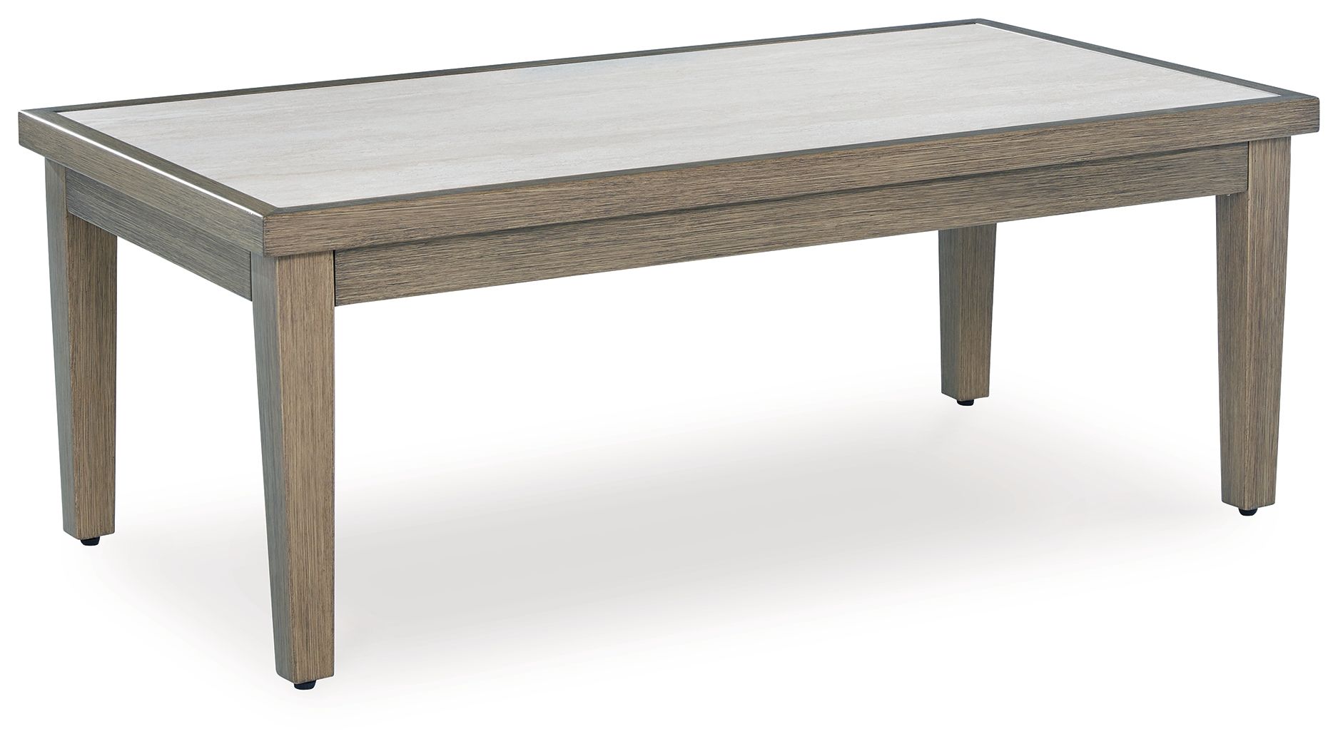 Table basse rectangulaire Rainier Ranch - Brun / Beige
