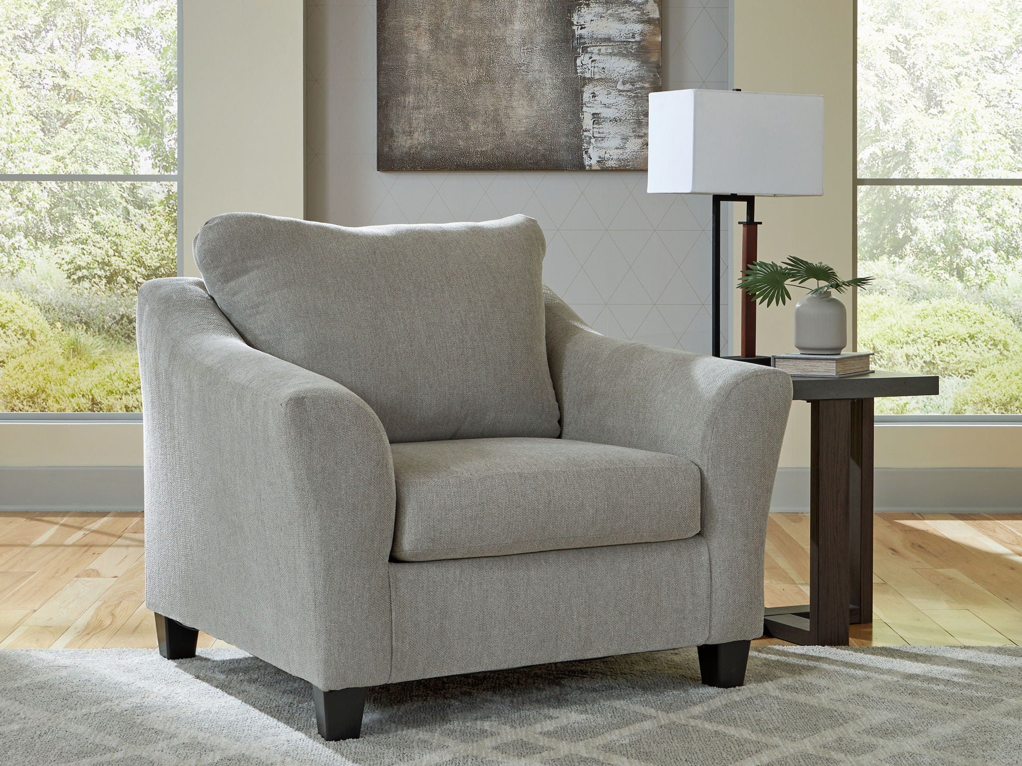 Willarae - Fauteuil Une Place et Demie - Taupe