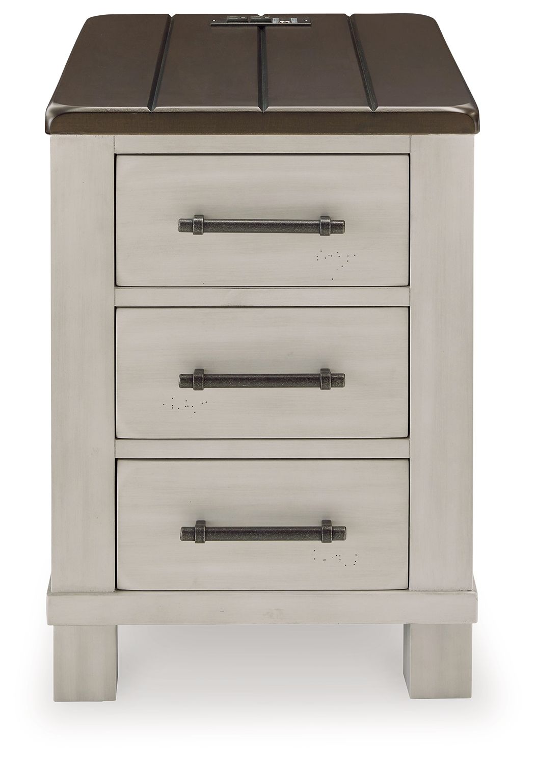 Darborn - Table d'appoint - Gris/Marron
