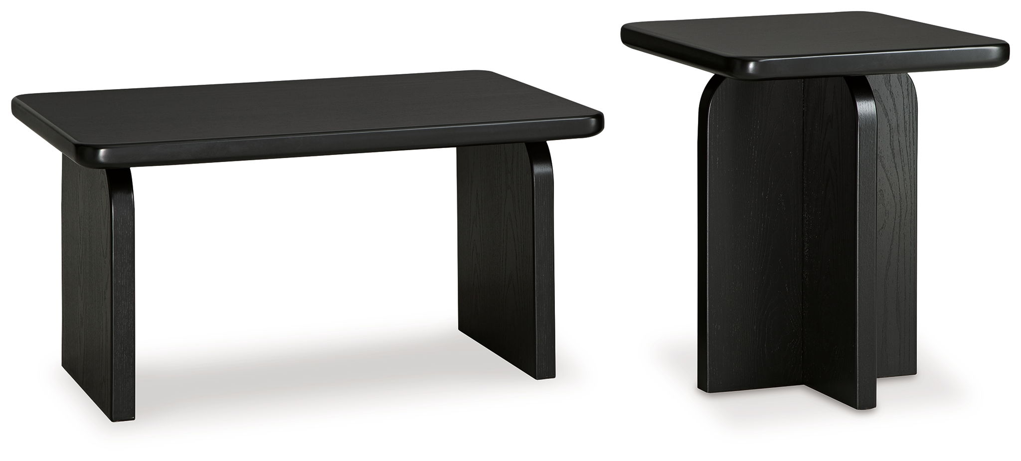 Mitchalli - Tables d'appoint (lot de 2) - Noir