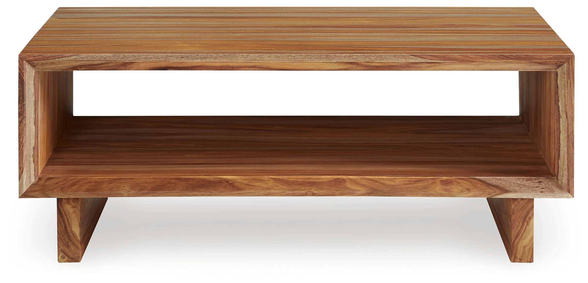 Dressonni - Table Basse Rectangulaire - Marron