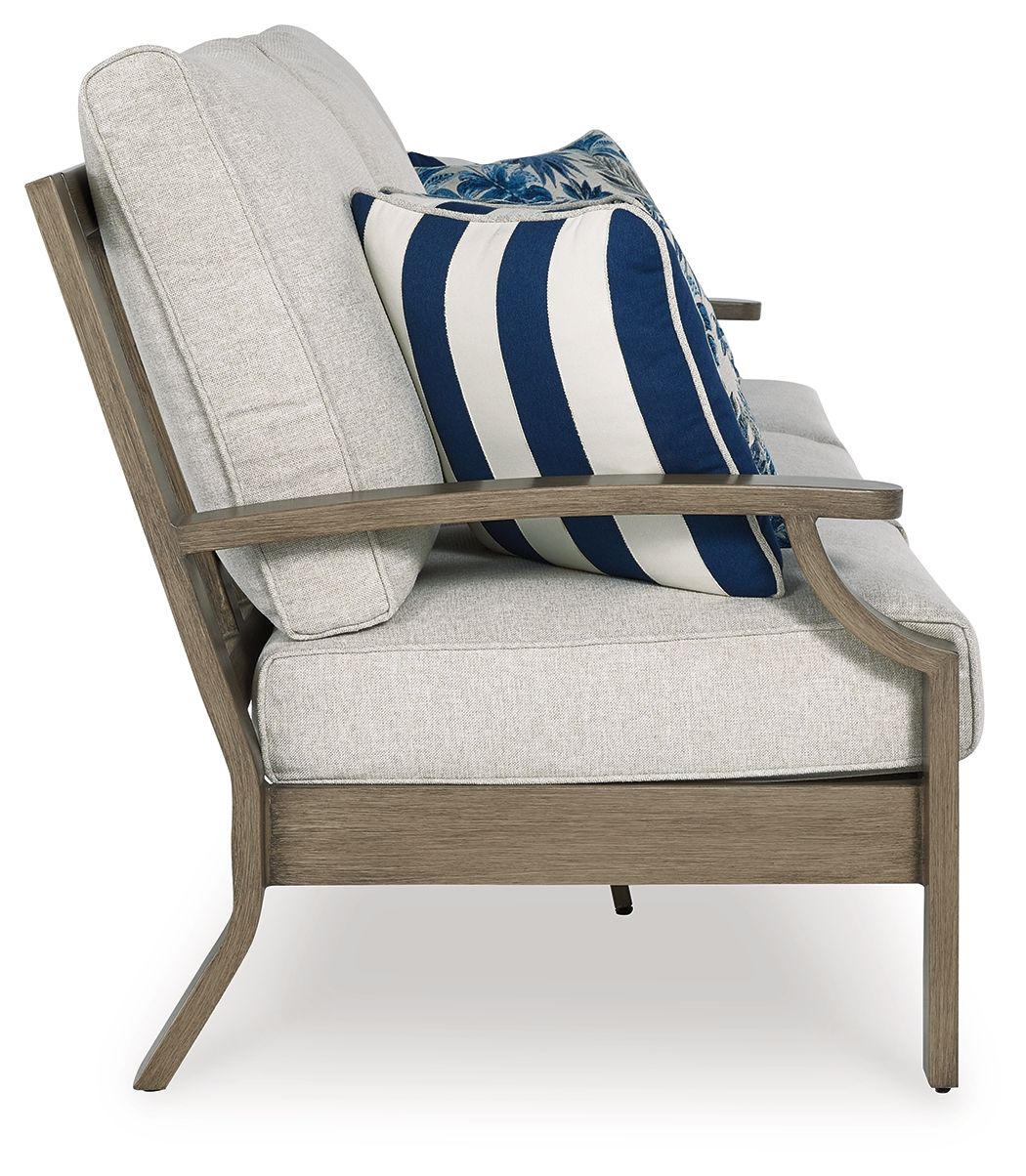 Rainier Ranch - Canapé avec coussin - Marron / Beige